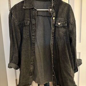 Black Denim Jacket